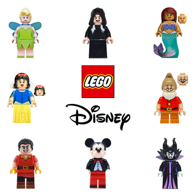 LEGO Disney Minifigures: YOU PICK - New Never Assembled - Combined