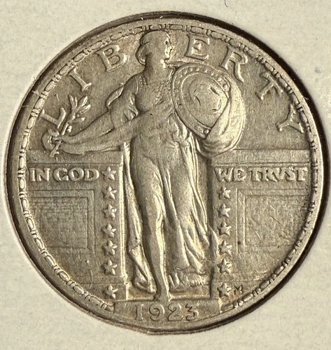1923 Standing Liberty Quarter, XF. (14728)