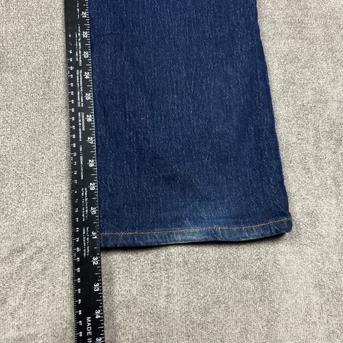 CODY JAMES Jeans Męskie 33x32 (pasuje do 35x32) Western Straight Denim Spodnie Ciemne pranie - Zdjęcie 7 z 9