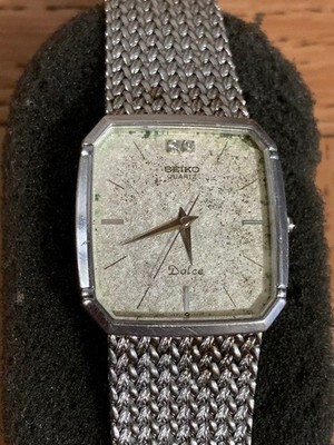 Seiko Dolce Square 9521-5210 Quarz Herrenuhr aus Japan