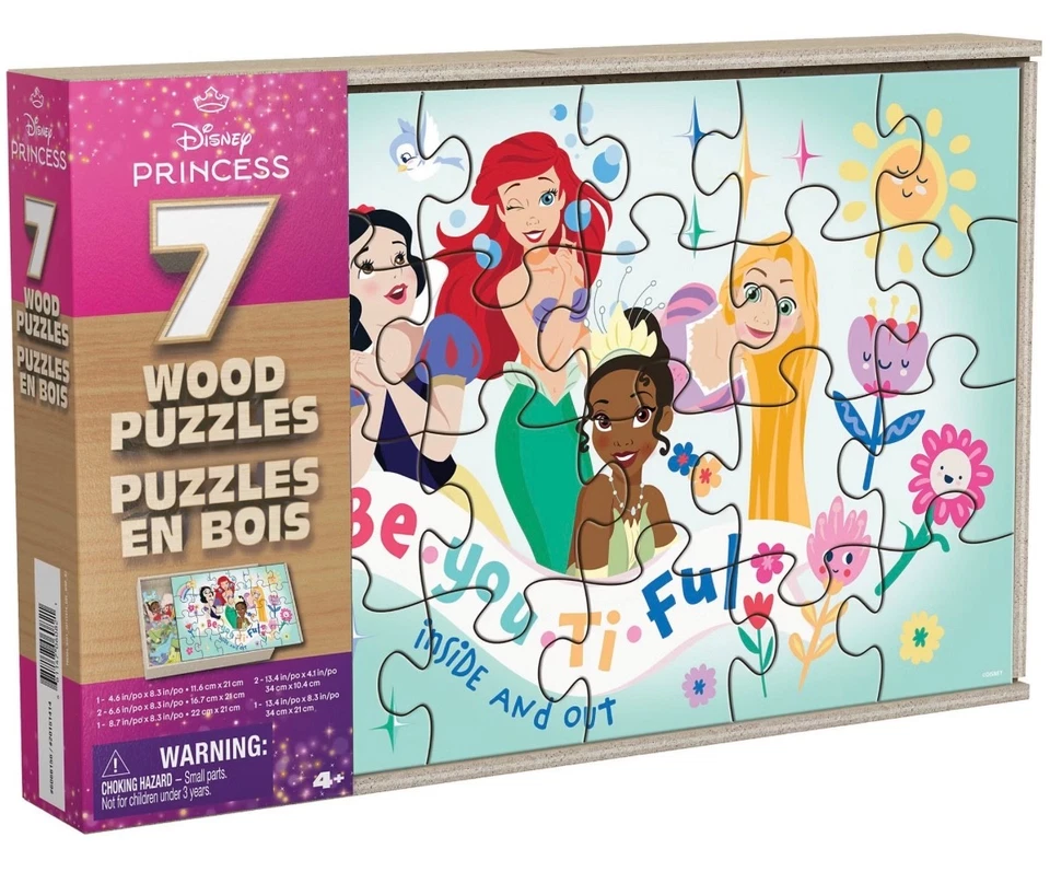 Spin Master Disney Princess Mega Puzzle & Games Bundle – 11 Pc Set – Ages 3+ - Image 2 of 4