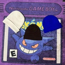 3pk Multi-colored beanie pack Blue, white, brown