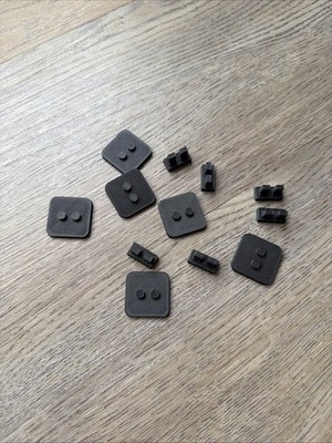 25 LEGO Heel Protector for Bricks and Minifigures (3D Printed)