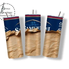 Samual Adams Beer Can 20 oz Stainless Steel Hot / Cold Insulated Tumbler To Go