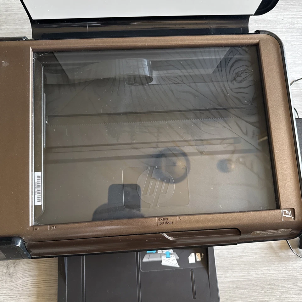 HP Photosmart C4795 All-in-One Inkjet Printer with Power Supply - Image 3 of 4