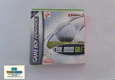 Final Round Golfspiel für Game Boy Advance Komplettsatz mit Handbuch funktioniert