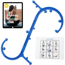 Handheld Back Massage Hook Trigger Point Massager Tool for Back Neck Shoulder