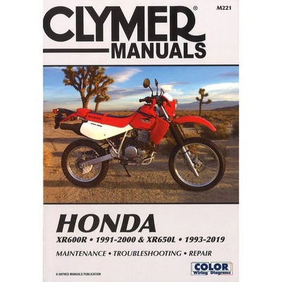Honda XR600R XR650L (1991-2019) Reparaturanleitung Clymer - Bild 1 von 4