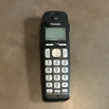 PANASONIC KX-TGEA20A CORDLESS PHONE HANDSET w/Batteries