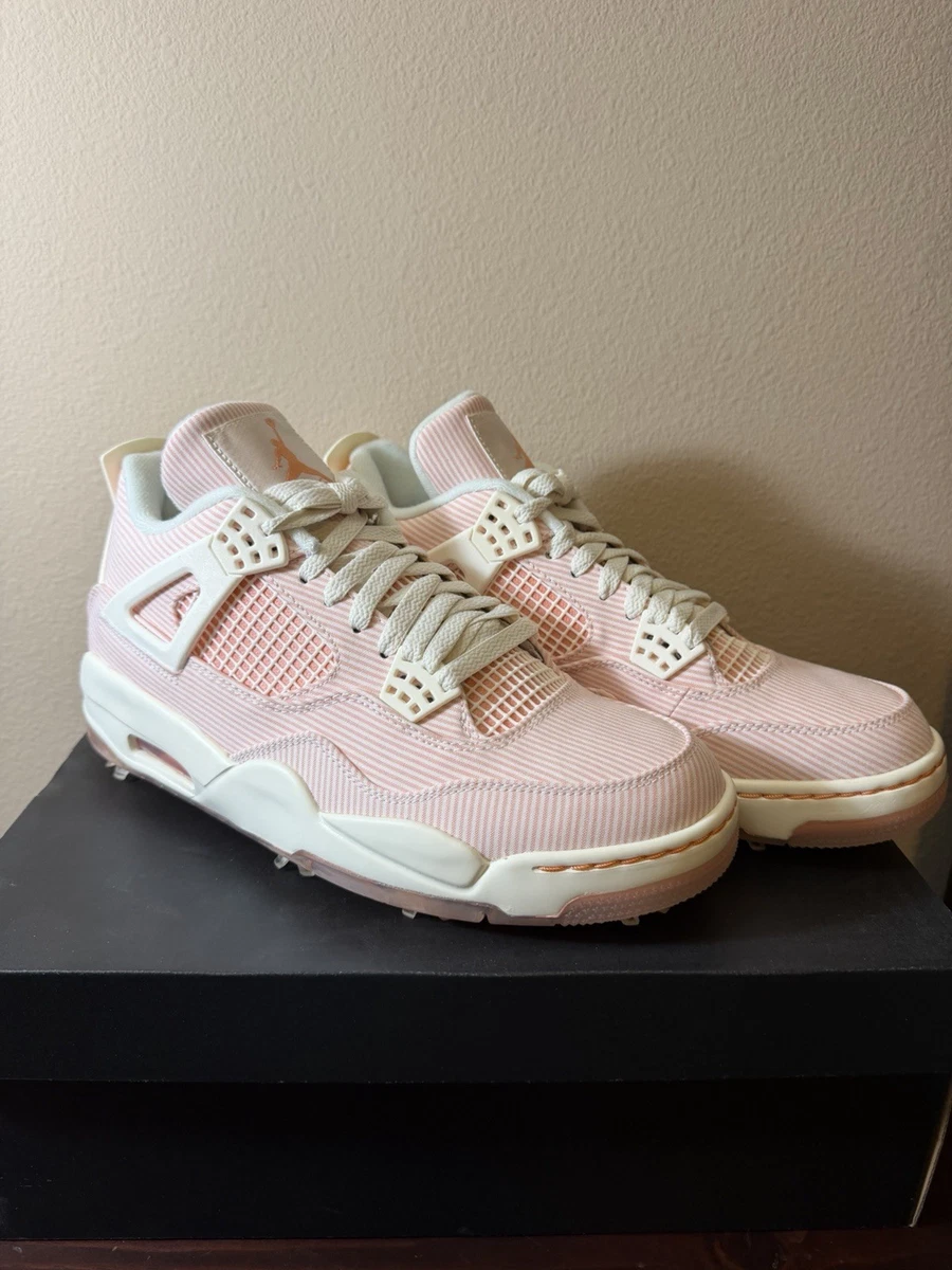 Jordan 4 Golf NRG Seersucker for Sale | Authenticity Guaranteed | eBay