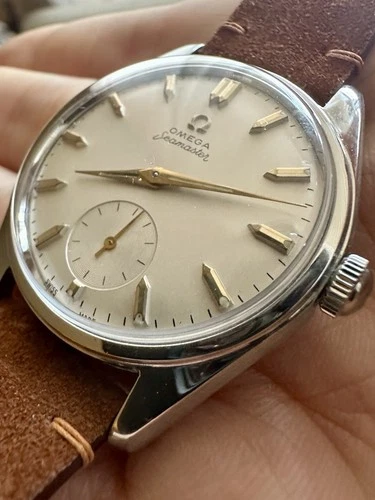 1958 OMEGA SEAMASTER SEACHERO 2990-1 ; SUGGESTED FOR PARTS ONLY; READ BELOW
