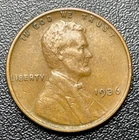 1936 Lincoln Wheat Cent/Penny - Extra Fine Condition - Actual Coin