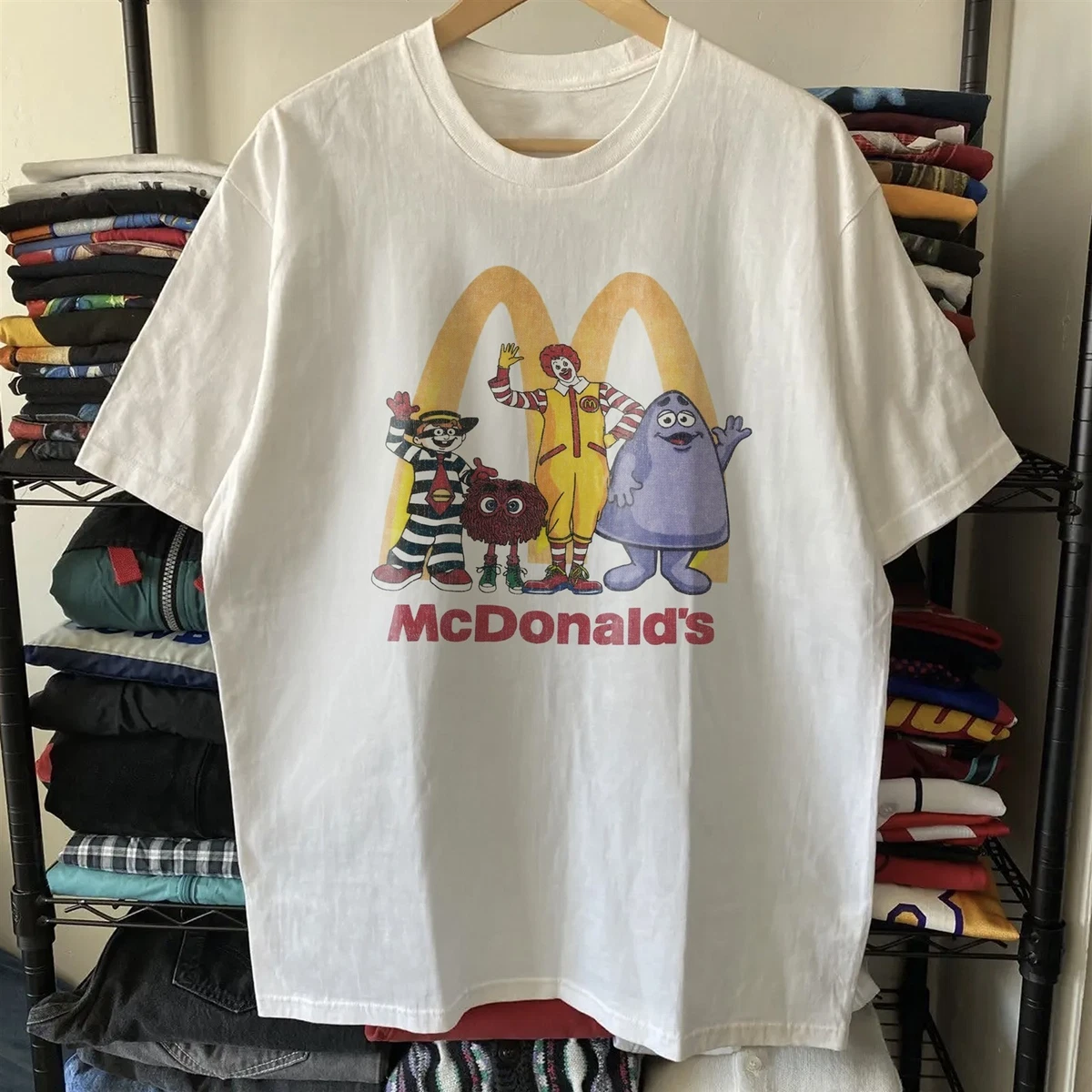 Preços baixos em Camisa do McDonalds em camisetas masculinas | eBay