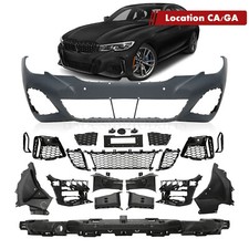 Front Bumper Wsensor Hole No Acc For Bmw 3 Series G20 2019-2022 Fit M340 Style Front Bumper Wsensor Hole No Acc For Bmw 3 Series G20 2019-2022 Fit M340 Style