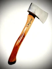 The Trailwarden Rone Creek 1.25LB Camp Hatchet | USA Made Hand Burnt Finish