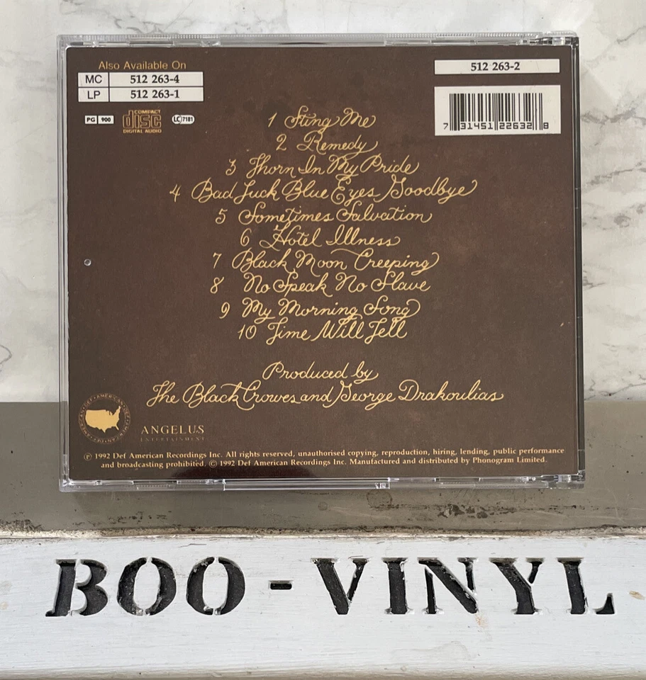 The Black Crows ~The Southern Harmony And Musical Companion 1992 CD Album NM-NM - Image 2 of 2