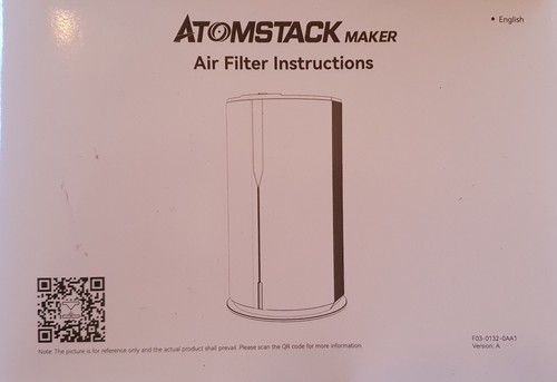 ATOMSTACK D2 Air Purifier Smoke Filter for Engraving Cutter Machine 7-layer UK - Picture 10 of 10