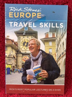 Rick Steves' Europe Travel Skills 2DVD Set (2018), BRAND NEW Sealed