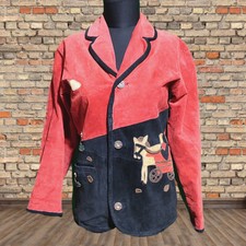 Trachten Kids Teenage Leather Jacket Long Sleeve Tradition Germany Size 152