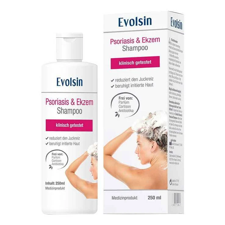 Evolsin® Ekzem & Psoriasis Shampoo · 250 ml · PZN 17825213