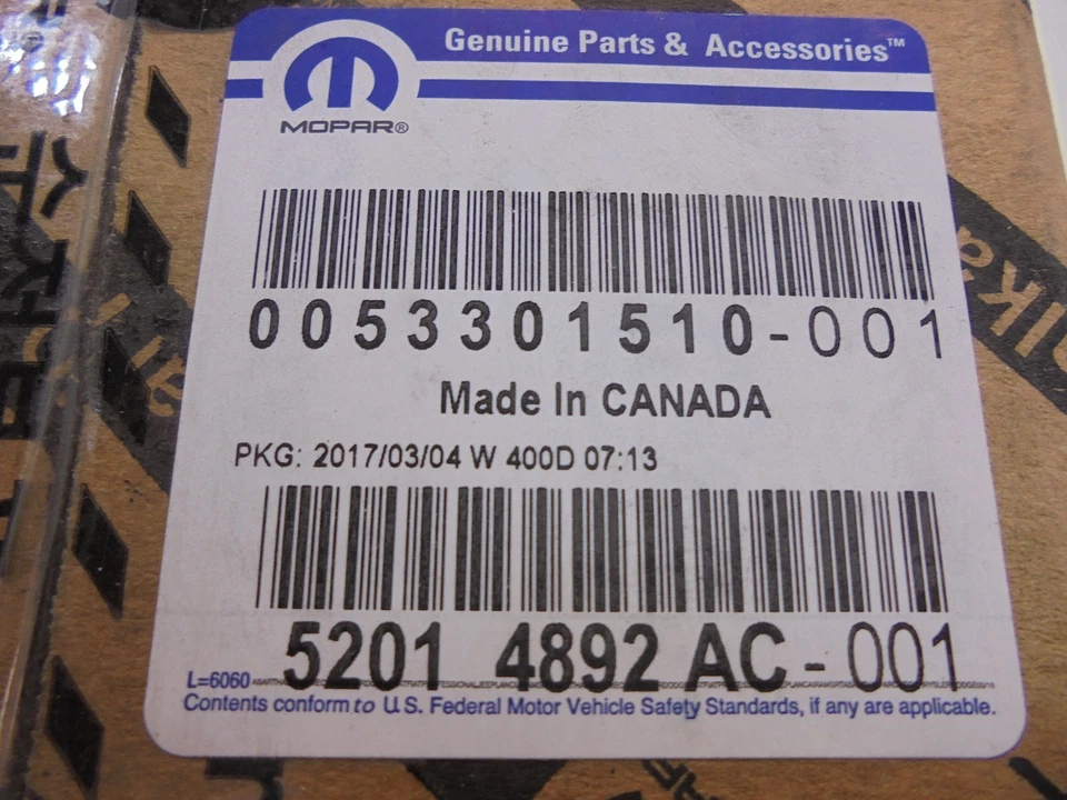 13-24 Dodge Ram 1500 2500 3500 4500 5500 Coolant 3 Way Valve Factory Mopar New - Изображение 4 из 4