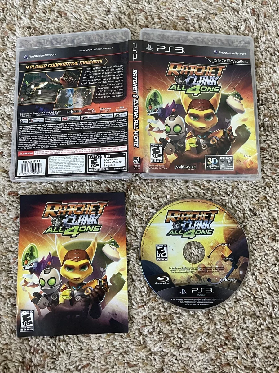 Sony PlayStation 98175 Ratchet & Clank: All 4 One PS3