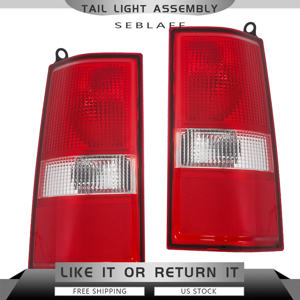 Conjunto de lanterna traseira para Chevy Express/GMC Savana 1500-3500 2003-2023 esquerda+direita - Imagem 2 de 4