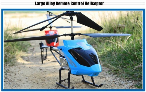 Helicóptero grande 3,5 canales 80 cm control remoto avión anti-caída RC juguete exterior - Imagen 10 de 28