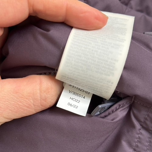 Athleta Girl Warm + Fuzzy Reversible Jacket - Purple/Pink | Size 14 XL - Picture 9 of 13