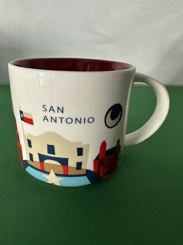2015 Starbucks You Are Here Across Globe San Antonio Kaffee Tee Becher Tasse 14 Unzen - Bild 1 von 10