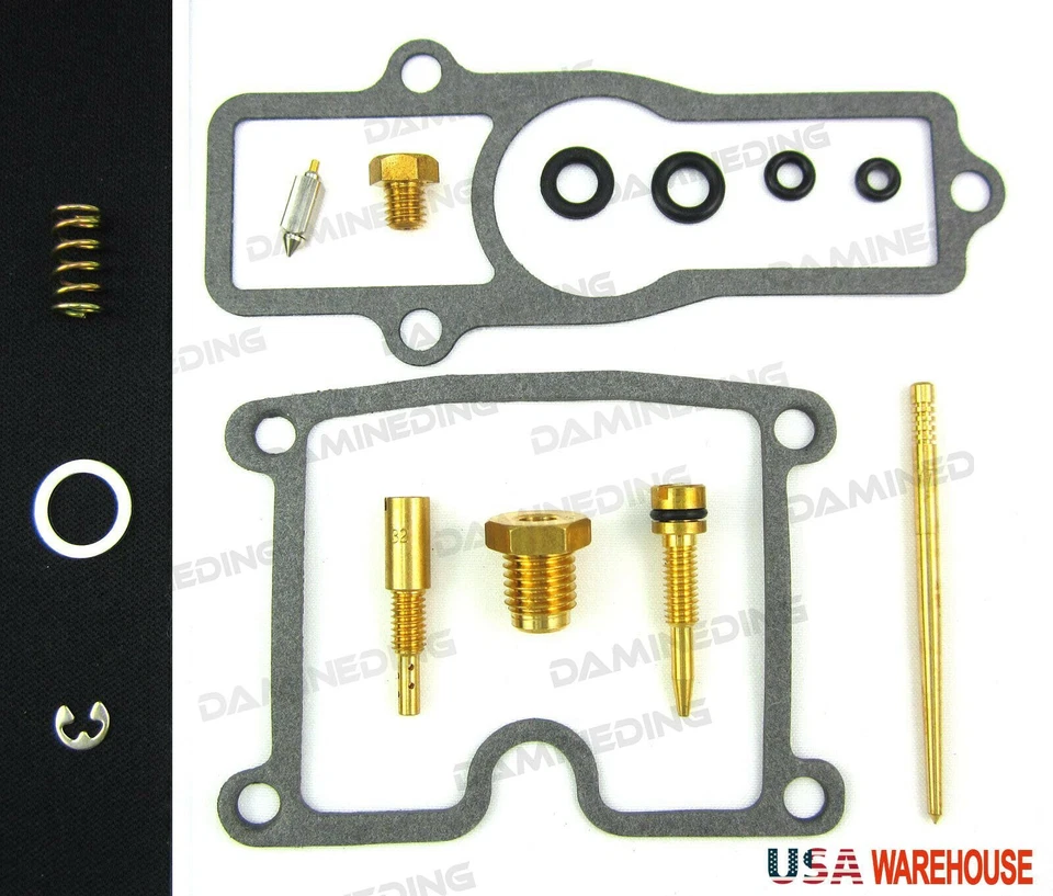4 X KIT RECONSTRUCCIÓN REPARACIÓN CARBURADOR CARBURADOR KZ550 KZ 550 1980-1983 - Stock EE. UU. Nuevo Foto 4 de 4