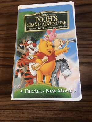 Pooh S Grand Adventure The Search For Christopher Robin Vhs 1997 Clamshell 786936030242 Ebay