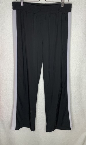 Fabletics Pants Women’s Size M Black Striped Lightweight Athletic - Picture 4 of 11