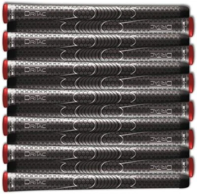 NEW WINN DRI-TAC GOLF GRIP. DARK GRAY. STANDARD SIZE. 5DT-DG.