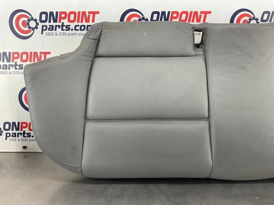 BMW 330i E90 2006 sedán cojín de asiento inferior trasero de cuero OEM 12BF1E9 Foto 2 de 4
