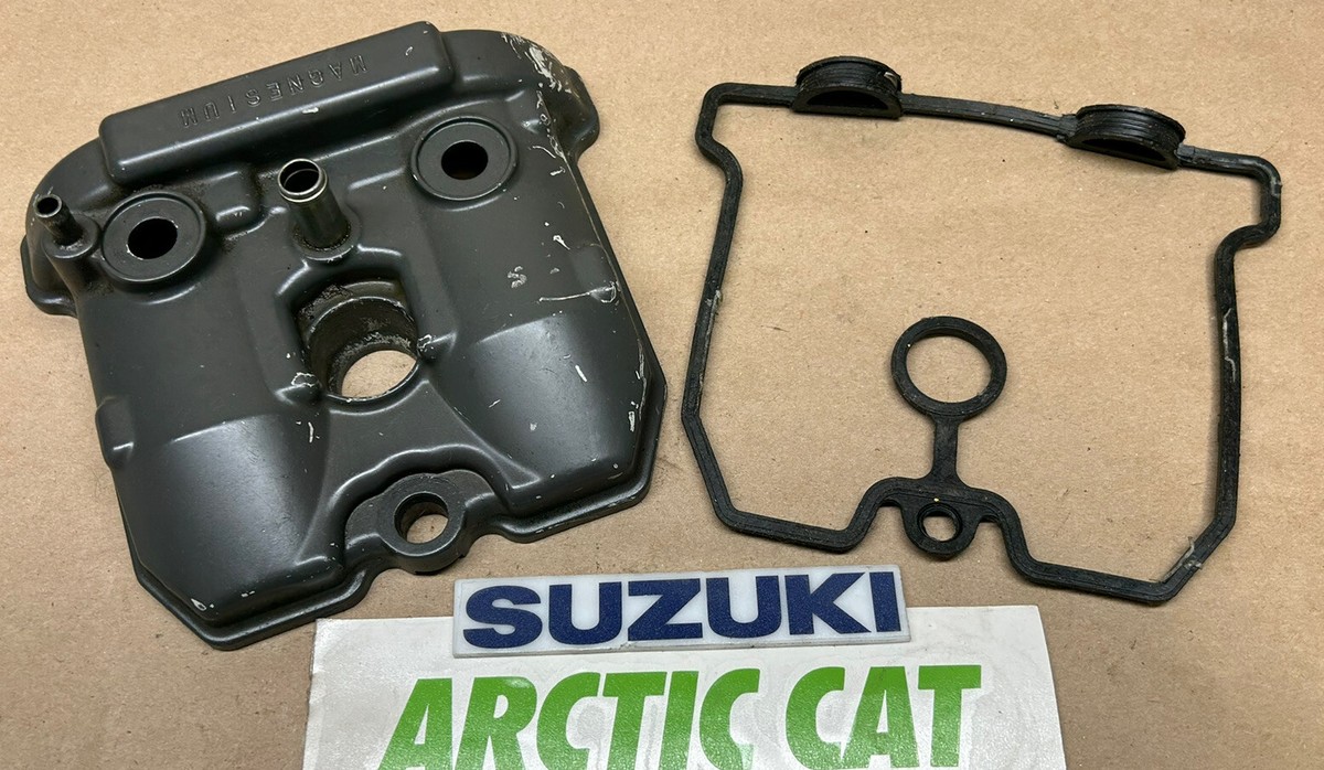 03-08 GENUINE SUZUKI LTZ400 VALVE COVER WITH GASKET LTZ DVX KFX