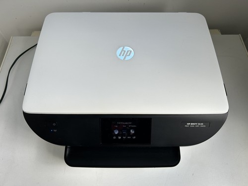 HP Envy 5646 All-In-One Print Scan Copy Photo Wifi Printer with Cable - No Ink - Picture 2 of 7