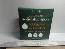 kitsch Volumizing Solid Shampoo Bar Rosemary & Biotin 3.2 Oz. (91g) Free Ship