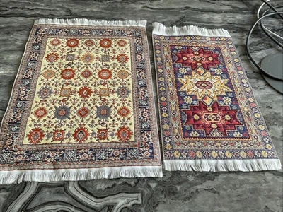 Dolls House Turkish Rugs X 2 - Image 1 of 3