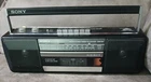 Vintage Sony CFS-210 Sound Rider Boombox AM/FM Cassette Tape Tested Works