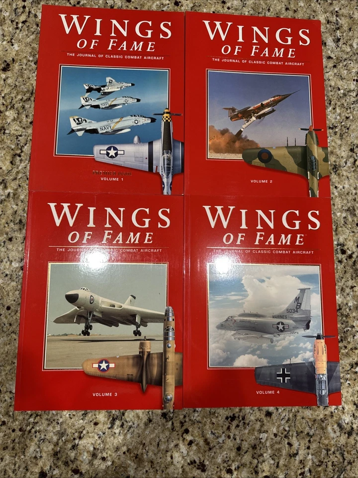 Lot Volumes 1-20 WINGS OF FAME Classic Combat Aircraft Military Aviation Series - Image 4 of 4