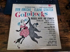 GOLDILOCKS SOUNDTRACK LP - DON AMECHE - OL 5340 RARE WHITE LABEL DEMO 