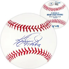 Ken Griffey Jr. Signed MLB Baseball Seattle Mariners "97 MVP" Beckett & MCS Holo