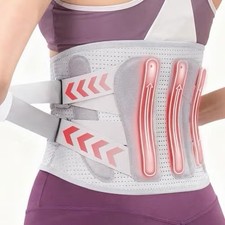 Back Brace for Lower Back Pain Relief - Lumbar Support Belt Size XL