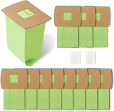 12 Pack PKBB12DW Type BB Compact Canister Vacuum Bags Replacement for Oreck XL B