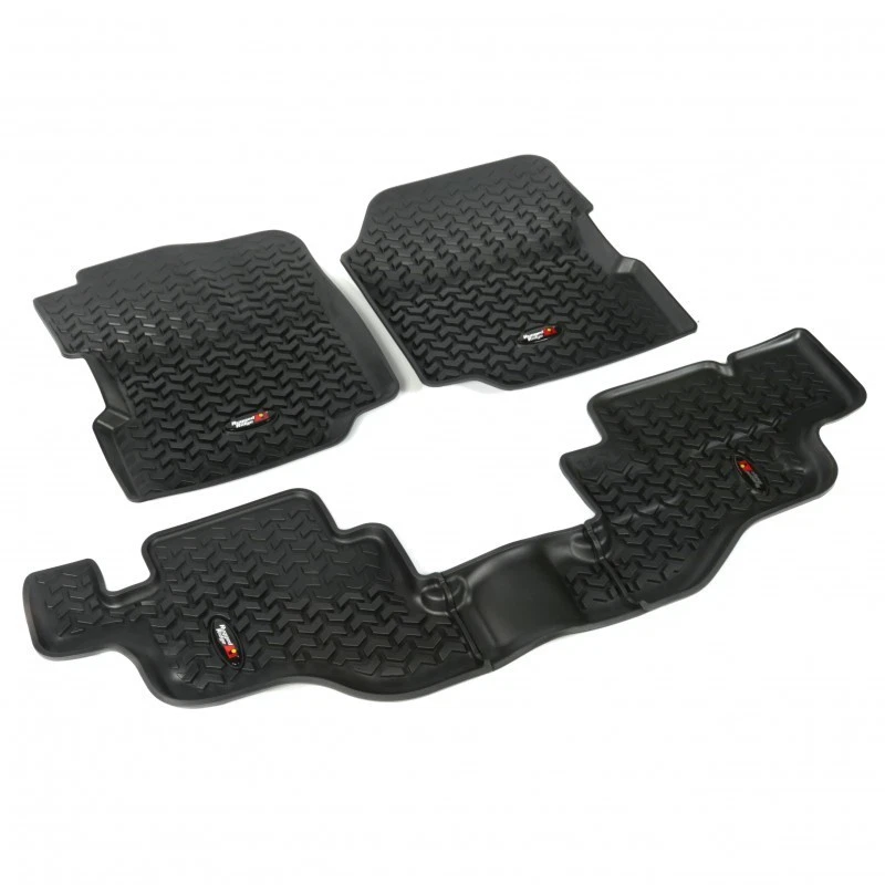 Rugged Ridge 12987.09 All‑Terrain Floor Liner Kit for 1976–95 Jeep CJ7/YJ - Image 2 of 4