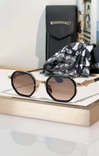 Sunglasses Unique Chrome Hearts Hexagonal sunglasses