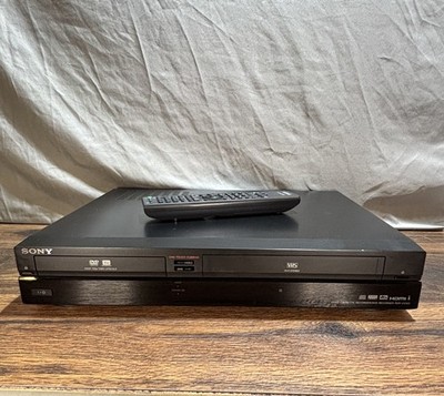 Sony RDR-VX555 VHS VCR Recorder/DVD Recorder Player w/ Original Remote WORKING