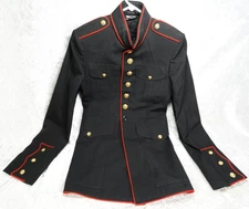 USMC US Marine Corps Dress Blues Jacket 38R No Patches DSCP Crown Clothing Co