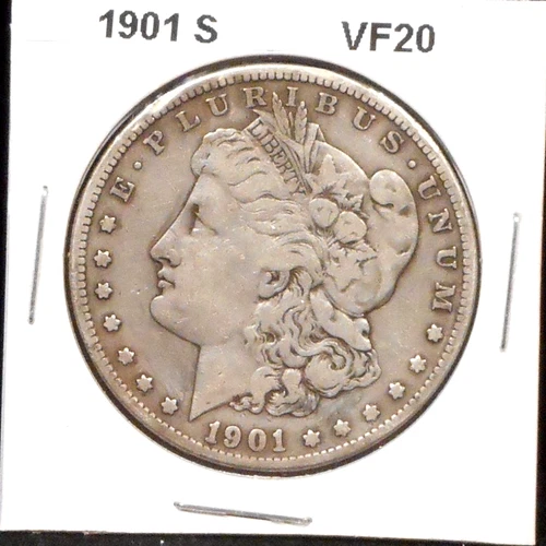 1901-S   MORGAN Dollar "Better Date" - VF  Condition